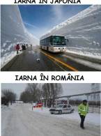 Iarna în România și Japonia - poza demo