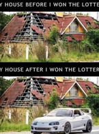 My house before and after winning the lottery - poza demo