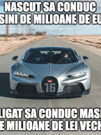 Nascut sa conduc masini de milioane de euro - poza demo