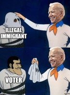Ilegal immigrant > voter - Joe Biden - poza demo