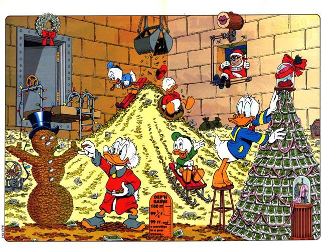 Crăciunul lui Scrooge McDuck poze haioase