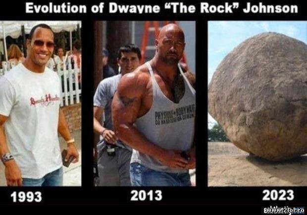 The Rock, în viitor poze haioase