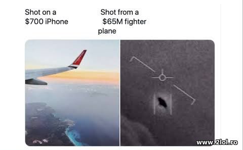 Shot on a $700 iPhone and from a $65M plane poze haioase