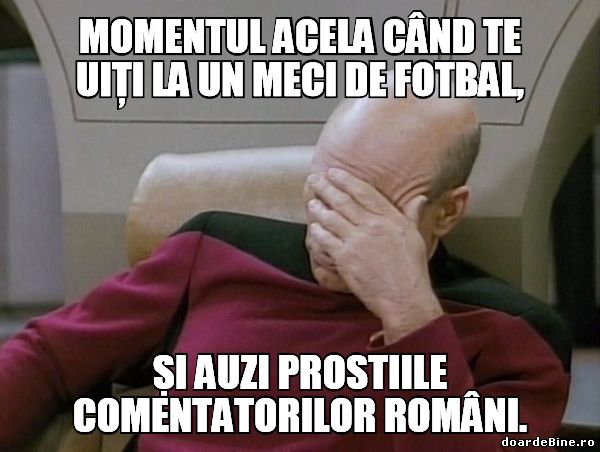 Prostiile comentatorilor români de fotbal poze haioase