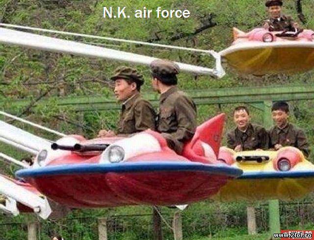 Fortele aeriene ale Koreei de Nord poze haioase