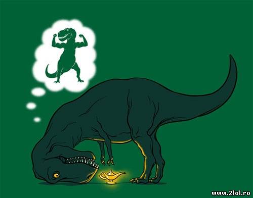 Dorința lui T-rex poze haioase