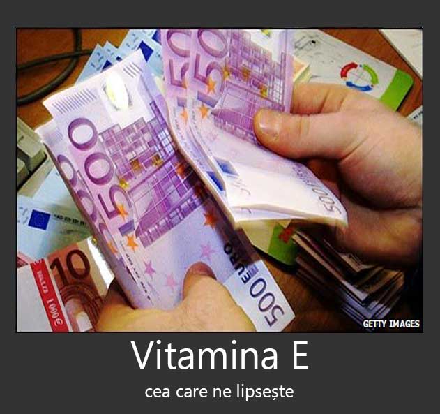 Românilor le lipseşte Vitamina E poze haioase