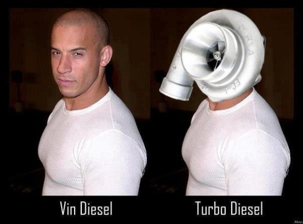 Diferența dintre Vin Diesel și Turbo Diesel poze haioase