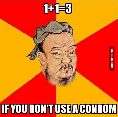 1+1=3, dacă nu folosești prezervativul poze haioase