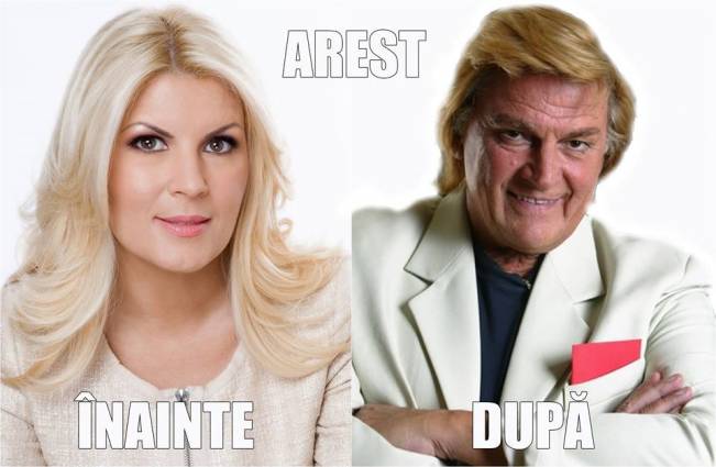Leana, înainte şi după arest