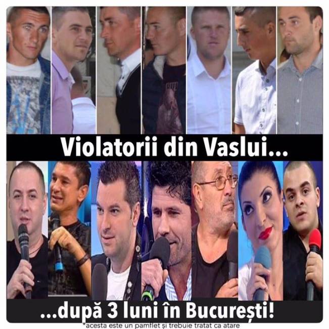 Violatorii din Vaslui, dupa 3 luni in Bucuresti | poze haioase