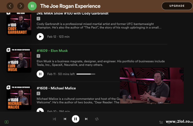 Podcastul 3 cu Elon Musk al lui Joe Rogan e cool | poze haioase