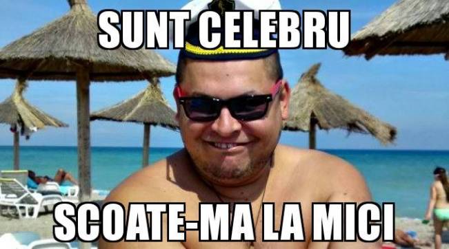 Sunt celebru, scoate-mă la mici