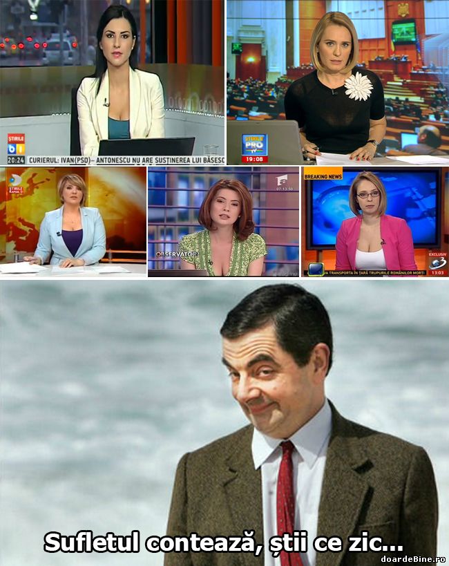 Prezentatoarele de știri din România | poze haioase