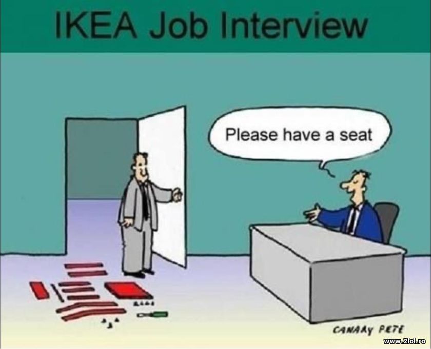 IKEA Job Interview | poze haioase