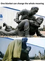 One blanked - poza demo