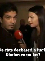 De cate dezbateri a fugit Simion? - poza demo