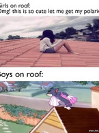 Girls and boys on the roof - poza demo