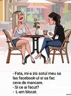 Mi-a zis sotul sa las facebook-ul si sa fac - poza demo