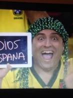 Fan al Braziliei, după eliminarea Spaniei din CM - poza demo