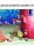 How group projects usually turn out - poza demo