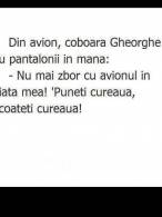 Gheorghe s-a săturat de zborul cu avionul - poza demo