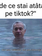 De ce stai atat pe TikTok - Calin Georgescu - poza demo