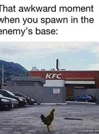 When you spawn in the enemy's base - KFC - poza demo