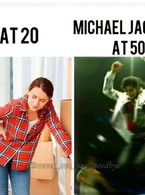 Me at 20 and Michael Jackson at 50 - poza demo