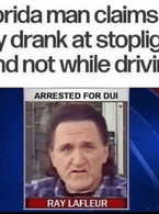 Florida man claims he only drank at stoplights - poza demo