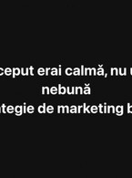 La inceput erai calma - poza demo
