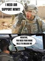 I need air support now - poza demo