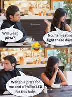 Will you eat a pizza? - poza demo
