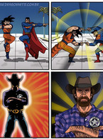 Fuziunea dintre Goku si Superman = Chuck Norris - poza demo