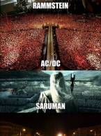 Rammstein, AC/DC, Saruman și Înviere - poza demo