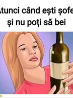 Atunci cand esti sofer si nu poti sa bei - poza demo