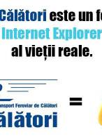 Internet Explorer al vieții reale - poza demo