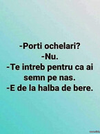 Porti ochelari? - poza demo