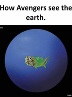 How Avengers see the Earth - poza demo