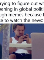 What's happening in global politics through memes - poza demo