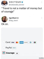 Travel is not a matter of money - poza demo