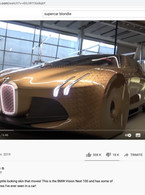 BMW Vision Next 100 - poza demo