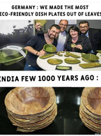 Germany's eco friendly plates and India - poza demo