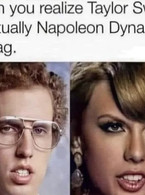 Taylor Swift vs Napoleon Dynamite meme - poza demo