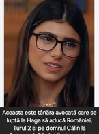 Tanara avocata Calin Georgescu - poza demo
