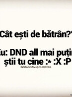 Cat esti de batran? - poza demo