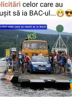 Felicitari celor care au reusit sa ia BAC-ul - poza demo