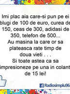 Imi plac astia care-si pun accesorii scumpe - poza demo