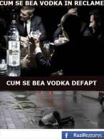 Vodka in reclame si in realitate - poza demo