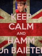 Keep calm and hamm un baietel - poza demo